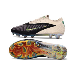 Nike Phantom 6 Low Elite FG Herren Fußballschuhe Schwarz Weiß