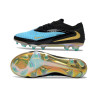 Nike Phantom 6 Low Elite FG Herren Fußballschuhe Blau Golden Schwarz