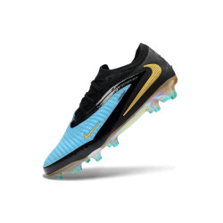 Nike Phantom 6 Low Elite FG Herren Fußballschuhe Blau Golden Schwarz