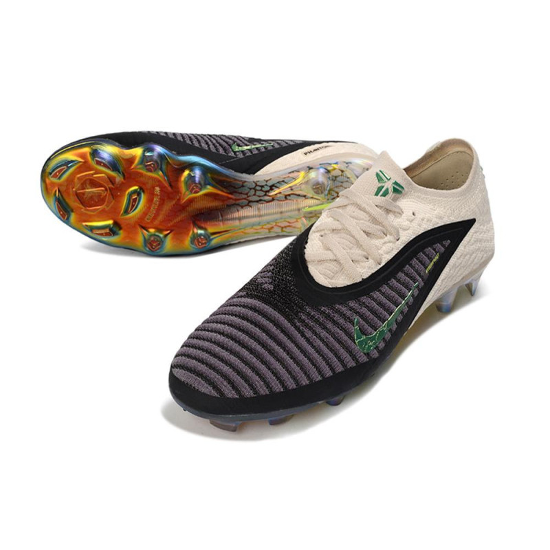 Nike Phantom 6 Low Elite FG Herren Fußballschuhe Schwarz Weiß