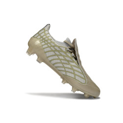 adidas Fußballschuhe F50 Elite FG Spider Golden Grau