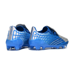 adidas Fußballschuhe F50 Elite FG Blau Silbern