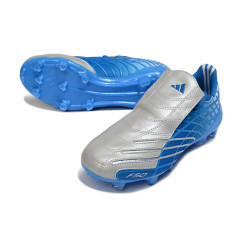 adidas Fußballschuhe F50 Elite FG Blau Silbern