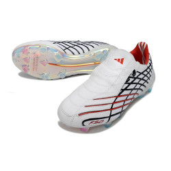 Fußballschuhe adidas F50 Elite FG Weiß Rot Blau