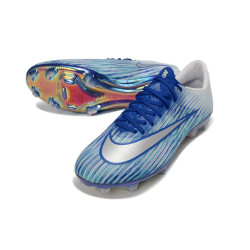 Nike Air Zoom Mercurial Air Zoom Vapor 17 Elite FG Blau Silbern