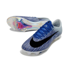 Nike Mercurial Air Zoom Vapor XVII Elite FG Blau Schwarz