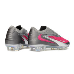 Fußballschuhe Herren Nike PHANTOM 6 LOW FG Rosa Silver Grå