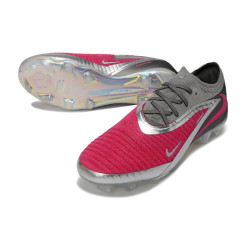 Fußballschuhe Herren Nike PHANTOM 6 LOW FG Rosa Silver Grå