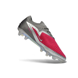 Fußballschuhe Herren Nike PHANTOM 6 LOW FG Rosa Silver Grå
