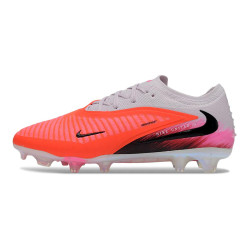 Nike Phantom 6 Low Elite FG Herren Fußballschuhe Orange Vit Svart