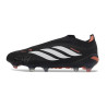 Schuhe adidas Predator Laceless Elite FG Schwarz Weiß