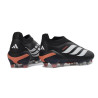 Schuhe adidas Predator Laceless Elite FG Schwarz Weiß