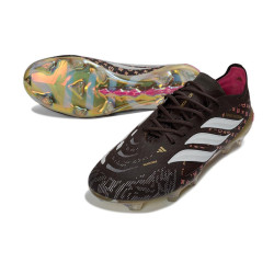 adidas Predator 26 Elite FG Herren Schwarz Weiß Golden