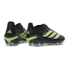 Schuhe adidas Predator Laceless Elite FG Schwarz Schwarz GrÜN