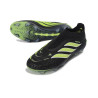 Schuhe adidas Predator Laceless Elite FG Schwarz Schwarz GrÜN