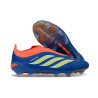 Schuhe adidas Predator Laceless Elite FG Blau Gelb Orange