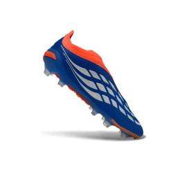 Schuhe adidas Predator Laceless Elite FG Blau Gelb Orange