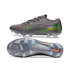 Fußballschuhe Herren Nike PHANTOM 6 LOW FG Grau