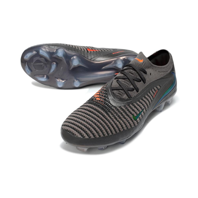 Fußballschuhe Herren Nike PHANTOM 6 LOW FG Grau