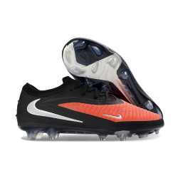 Nike Phantom 6 Low Elite FG Herren Fußballschuhe Rot Schwarz