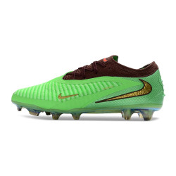 Fußballschuhe Herren Nike PHANTOM 6 LOW FG GrÜN