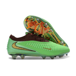Fußballschuhe Herren Nike PHANTOM 6 LOW FG GrÜN