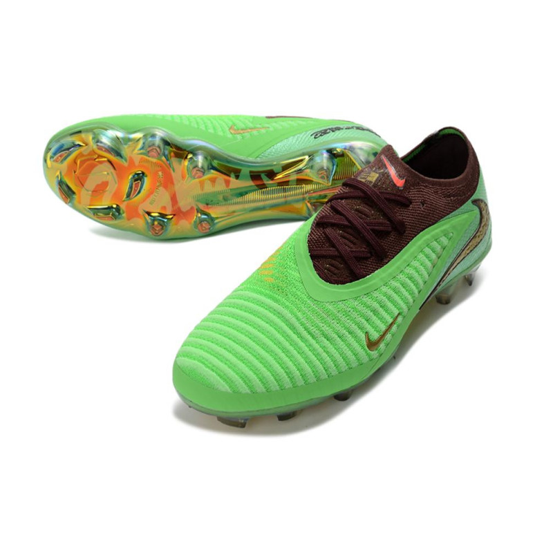 Fußballschuhe Herren Nike PHANTOM 6 LOW FG GrÜN