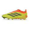 Schuhe adidas Predator Laceless Elite FG Gelb Schwarz