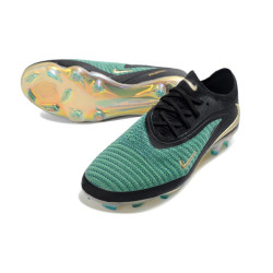 Nike Phantom 6 Low Elite FG Herren Fußballschuhe GrÜN Schwarz Golden