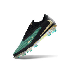 Nike Phantom 6 Low Elite FG Herren Fußballschuhe GrÜN Schwarz Golden