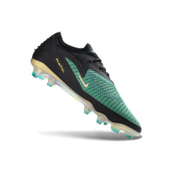 Nike Phantom 6 Low Elite FG Herren Fußballschuhe GrÜN Schwarz Golden