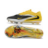 Nike Phantom 6 Low Elite FG Herren Fußballschuhe Gelb Schwarz Silbern