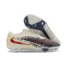 Fußballschuhe Herren Nike PHANTOM 6 LOW FG Weinrot Beige Schwarz