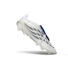 adidas Predator Elite Fold Over Tongue FG Weiß Silbern Blau