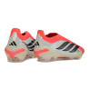 Schuhe adidas Predator Laceless Elite FG Rot Weiß Schwarz