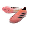 Schuhe adidas Predator Laceless Elite FG Rosa Schwarz