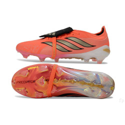 adidas Predator Elite FT 26 FG Fußballschuh Rot Golden