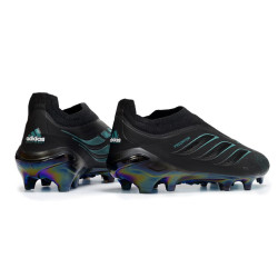 Fussballschuhe adidas Predator 26 Schnürsenkellose Elite FG Schwarz Blau