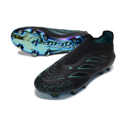 Fussballschuhe adidas Predator 26 Schnürsenkellose Elite FG Schwarz Blau