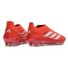 Fussballschuhe adidas Predator 26 Schnürsenkellose Elite FG Rot Weiß