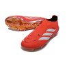 Fussballschuhe adidas Predator 26 Schnürsenkellose Elite FG Rot Weiß