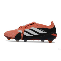 Fußballschuh adidas Predator Elite Tongue FG Orange Schwarz Weiß