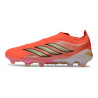 Fussballschuhe adidas Predator 26 Schnürsenkellose Elite FG Orange Golden Schwarz
