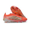 Fussballschuhe adidas Predator 26 Schnürsenkellose Elite FG Orange Golden Schwarz