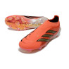 Fussballschuhe adidas Predator 26 Schnürsenkellose Elite FG Orange Golden Schwarz