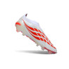 Fussballschuhe adidas Predator 26 Schnürsenkellose Elite FG Weiß Rot Schwarz
