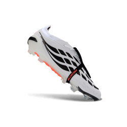 adidas Predator Elite Fold Over Tongue FG Weiß Rot Schwarz