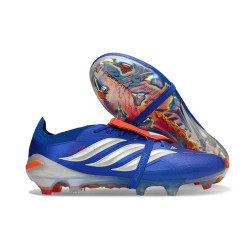 adidas  Fußballschuhe Predator 26 Elite FT FG Blau Silbern Rot