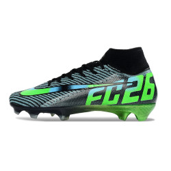 Herren Fußballschuhe Nike Air Zoom Mercurial Superfly X Elite Fg Schwarz GrÜN