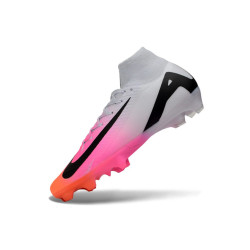 Nike Air Zoom Mercurial Superfly X Elite FG Rosa Schwarz Weiß